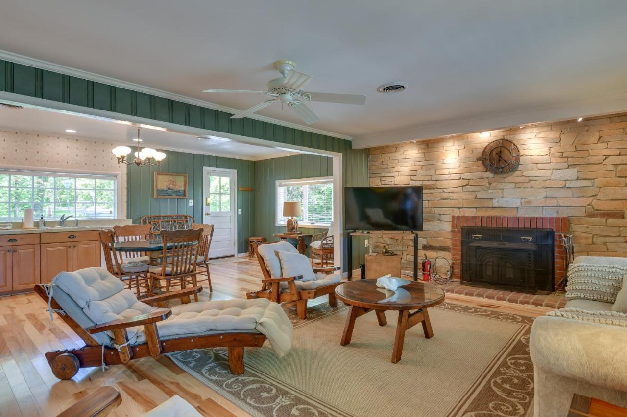 Waterfront Annapolis Home Fire Pit And Fishing Pier 外观 照片