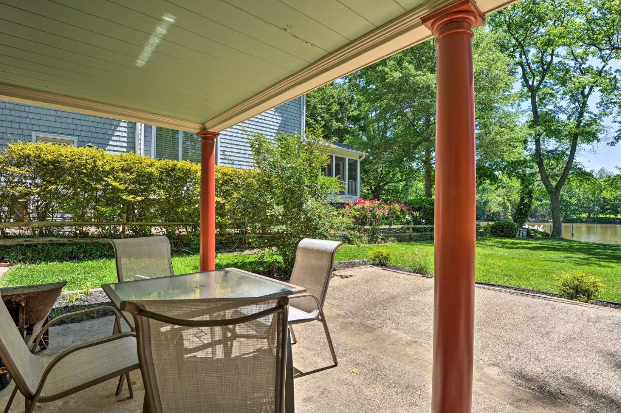 Waterfront Annapolis Home Fire Pit And Fishing Pier 外观 照片