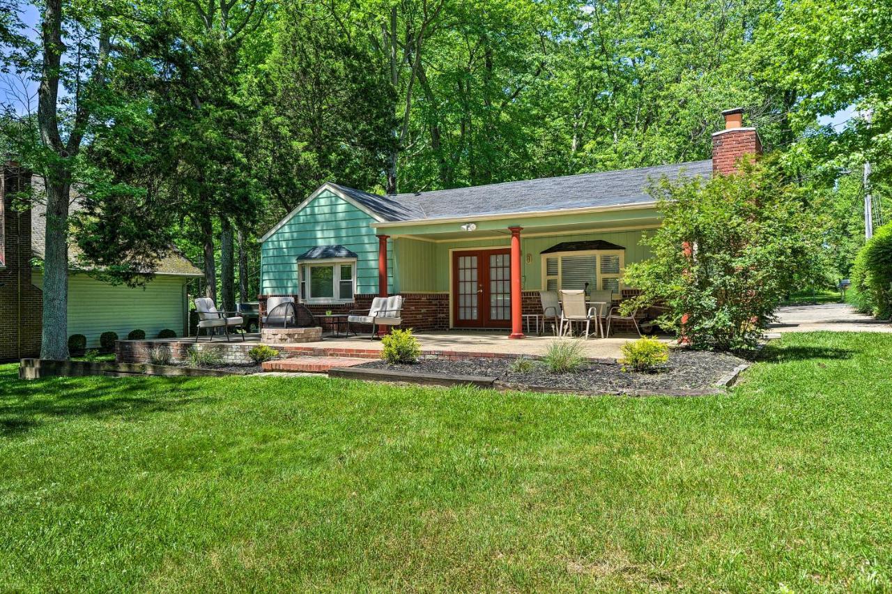 Waterfront Annapolis Home Fire Pit And Fishing Pier 外观 照片